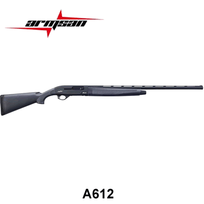 Armsan A612 Carbon Synthetic Semi Auto 12ga Single Barrel Shotgun 28" Barrel .