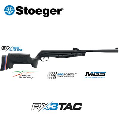 Stoeger RX3-TAC Synthetic Break Action .177 Air Rifle 14.5" Barrel .