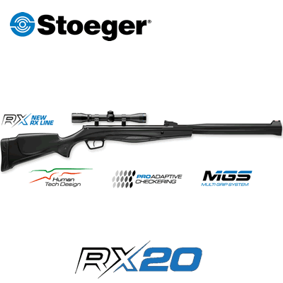 Stoeger RX20 S2 Synthetic Combo Break Action .177 Air Rifle 16.5" Barrel .