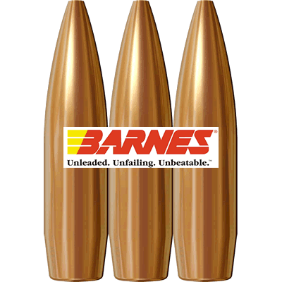 Barnes - Match Burners BT 22/.224" 52gr (Heads Only, Pack of 100)