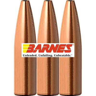 Barnes - Varmint Gr'nade 6mm/.243" 62gr (Heads Only, Pack of 100)