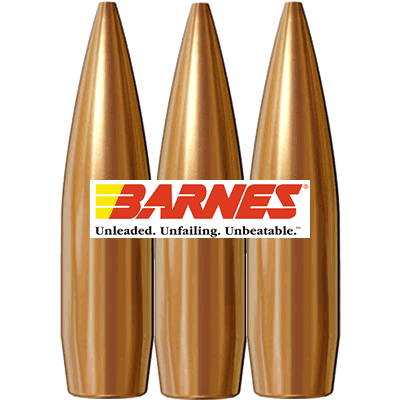 Barnes - Match Burners BT 30/.308" 155gr (Heads Only, Pack of 100)