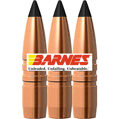 Barnes - M/LE TAC-TX BT 6.5mm/.264" 1115gr (Heads Only, Pack of 50)