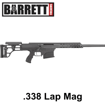 Barrett 98B Original Bolt Action .338 Lap Mag Rifle 26" Barrel .