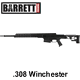 Barrett MRAD Bolt Action .308 Win Rifle 17" Barrel 816715012913