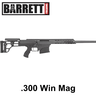 Barrett 98B Tactical Bolt Action .300 Win Mag Rifle 24" Barrel 816715013828