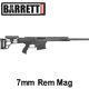 Barrett 98B Field Bolt Action 7mm Rem Mag Rifle 24" Barrel 816715013910