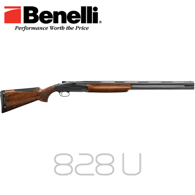 Benelli 828U Black Field Break Action 12ga Over & Under Shotgun 26" Barrel BEN-00920/26