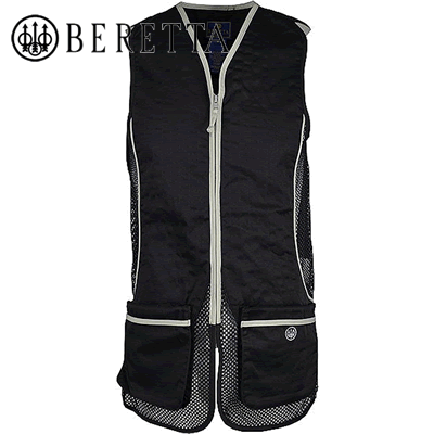 Beretta - Mens Silver Pigeon Vest - Black (XXL)