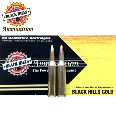 Black Hills - Gold .243 fitted with Varmint Gr'nade 6mm/.243" 62gr Rifle Ammunition