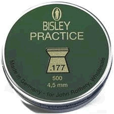 Bisley - Practice .177 Pellets (Tin of 500)