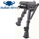 Buffalo River - Small Bipod - Rockmount / Harris Style with Swivel Adjustment  6" - 9" with 1 Touch height Operation