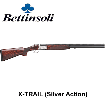 Bettinsoli X-Trail Silver Break Action 12ga Over & Under Shotgun 30" Barrel .