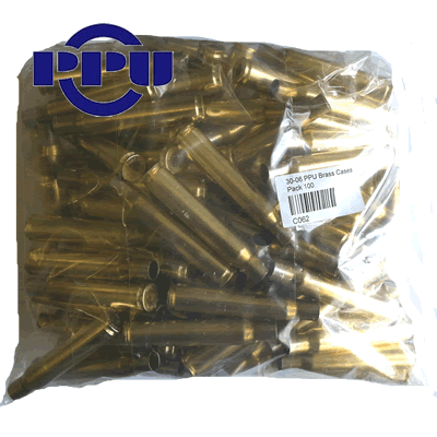 Prvi Partizan - .30-06 Springfield Unprimed Brass Cases (Pack of 100)
