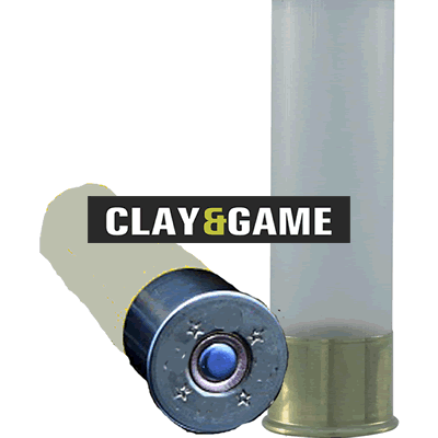 Clay & Game - 12ga 69mm Cheddite Primed Cases CX2000. 12mm head - CLEAR (Bag of 100)