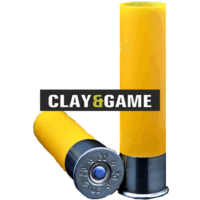 Clay & Game - 20ga 69mm Cheddite Primed Cases CX2000. 16mm head - YELLOW (Bag of 100)