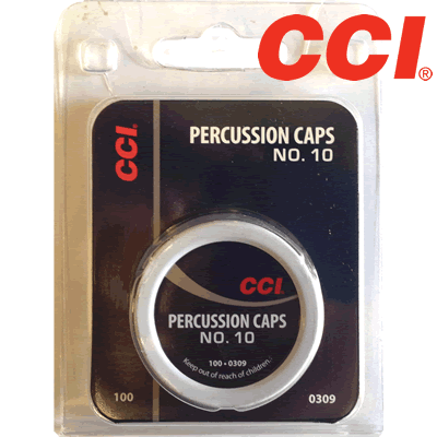 CCI - Percussion Caps #10 (Tin of 100)