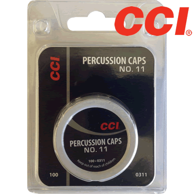 CCI - Percussion Caps #11 (Tin of 100)