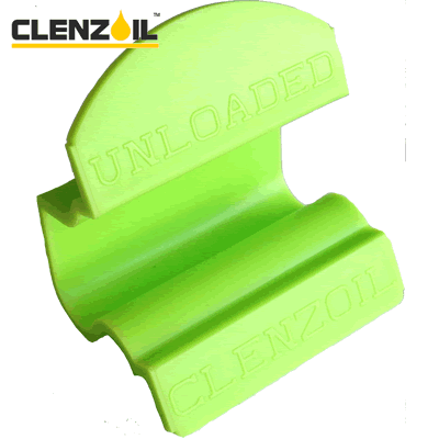 Clenzoil - Unloaded Breech Safety Flag 12ga & 20ga (Green)