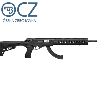 CZ 512 Tactical Semi Auto .22 LR Rifle 16" Barrel .
