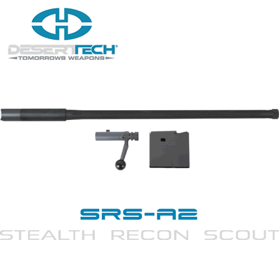 Desert Tech SRS A2 Hunter Profile Conversion Kit R/H Bolt Action 7mm Rem Mag Barrel 26" Barrel 813865024681