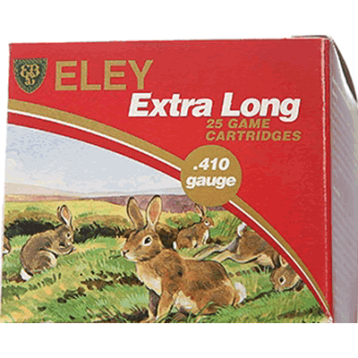 Eley - ExtraLong Magnum 3" - 410-7/18g - Fibre (Box of 25/250)