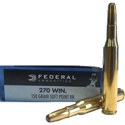 Federal - .270 Win Power-Shok Soft Point 150gr Rifle Ammunition