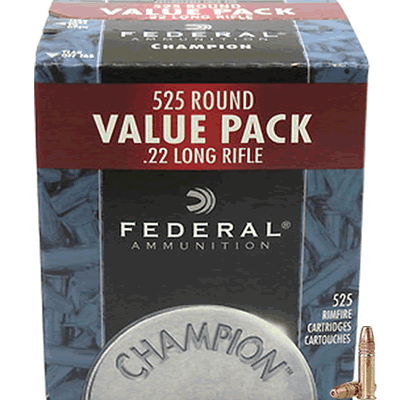 Federal - .22LR 36gr Champion HP Rifle Ammunition
