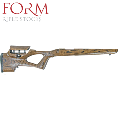 Form - Remington 783 - Churchill MkII Target/Varmint Cheek Adjustable Walnut Laminate R/H Stock
