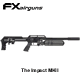 FX Impact  MKII Black PCP .22 Air Rifle 29.5" Barrel .