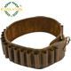 Garlands - Leather Delux Cartridge Belt with Closed Loops Brown 12 gauge