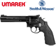 Umarex Smith & Wesson Model 586 6" Black Semi Auto .177 Air Pistol 6" Barrel 4000844348067