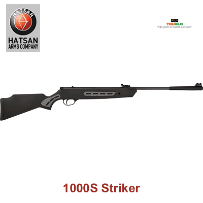 Hatsan 1000S Striker - Grey Break Action .25 Air Rifle 18" Barrel .