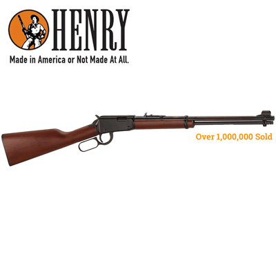 Henry Repeating Arms Co Classic Lever Action Under Lever .22 LR Rifle 18.25" Barrel 619835001009