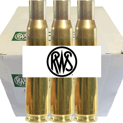 RWS - .50 BMG Unprimed Brass Cases (Box of 25)