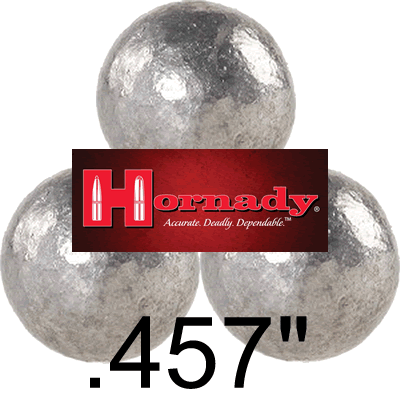 Hornady - Lead Balls .457" (Pack of 100)