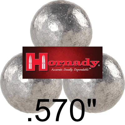 Hornady - Lead Balls .570" (Pack of 50)