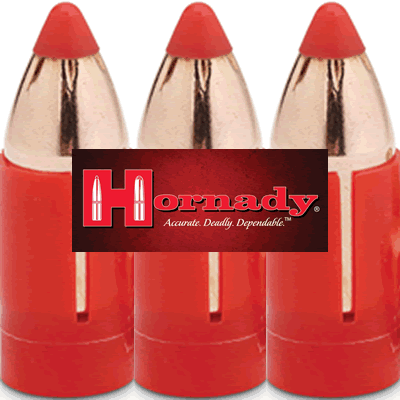 Hornady - 50 Cal Sabot Low Drag with 45 Cal 250 MonoFlex Bullet (Sabot & Heads Only, Pack of 20)