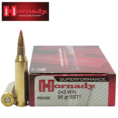Hornady - .243 Win SST Superformance 95gr Rifle Ammunition