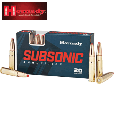 Hornady - .300 Blackout 190 gr Sub-XÂ® Subsonic Rifle Ammunition