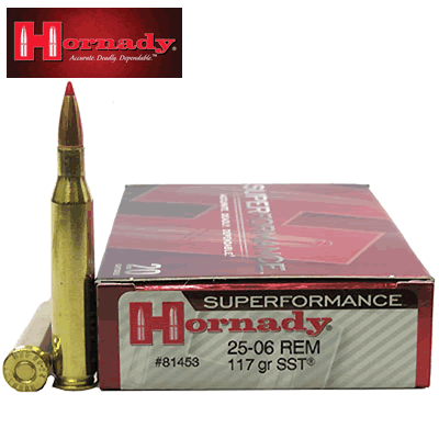 Hornady - .25-06 Rem SST Superformance 117gr Rifle Ammunition