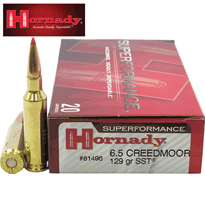 Hornady - 6.5mm Creedmoor SST Superformance 129gr Rifle Ammunition