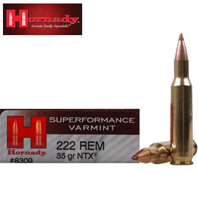 Hornady - .222 Rem Superformance Varmint 35gr NTX Rifle Ammunition