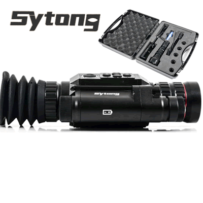 Sytong - 6.5-13 x Digital Night Vision Rifle Scope c/w Wulf 850nm IR Torch Kit