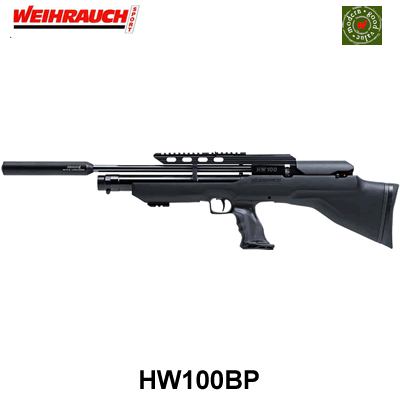 Weihrauch HW100BP PCP .177 Air Rifle 16 1/4" Barrel 4042406140979