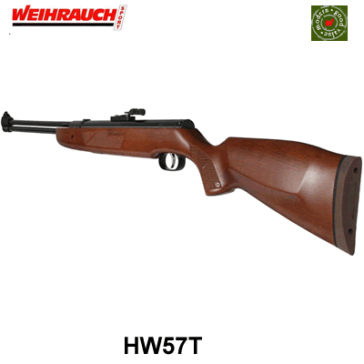 Weihrauch HW57 Threaded Under Lever .177 Air Rifle 14" Barrel 4042406156093