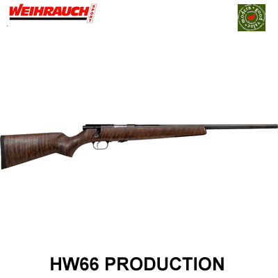 Weihrauch HW66 Production Bolt Action .17 HMR Rifle 16" Barrel 4042406130666