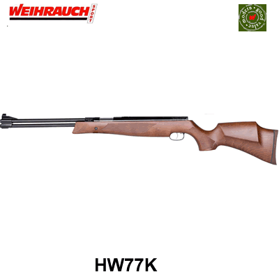 Weihrauch HW77K Under Lever .177 Air Rifle 14.5" Barrel .