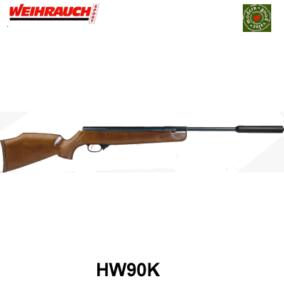 Weihrauch HW90K Gas Ram .177 Air Rifle 20" Barrel 4042406112419