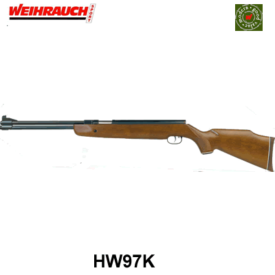 Weihrauch HW97K Under Lever .177 Air Rifle 12" Barrel 4042406104568